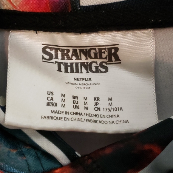 Stranger Things Hooded Sweatshirt size Medium - Picture 4 of 4